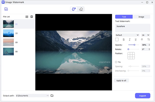 add watermark to image