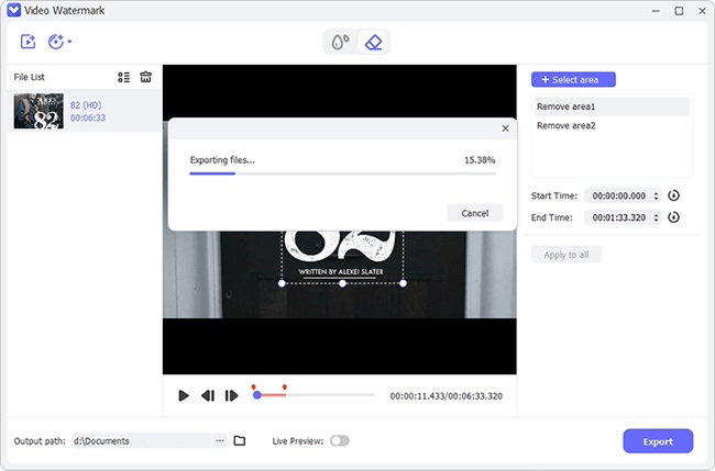 save video files