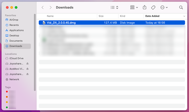download videbox installation package mac