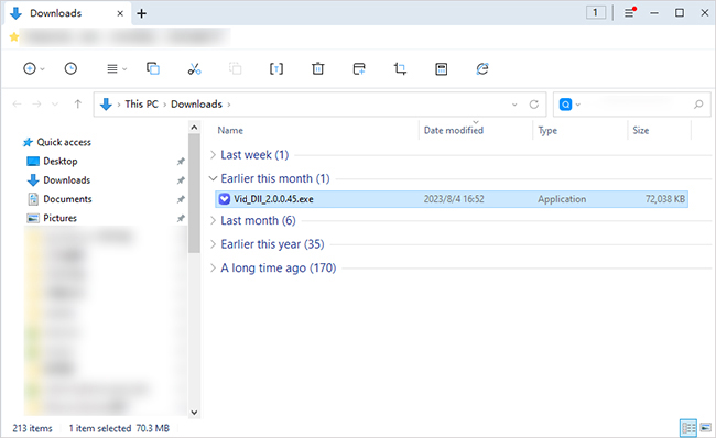 download videbox installation package win