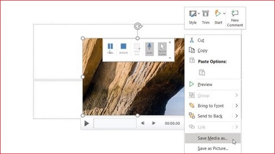start recording and save video