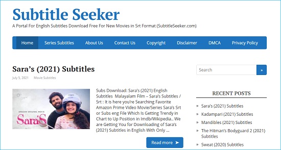 subtitle seeker