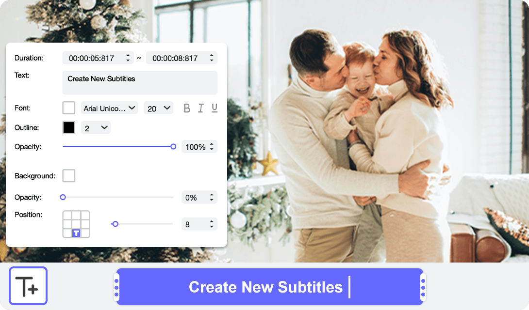 create new subtitles