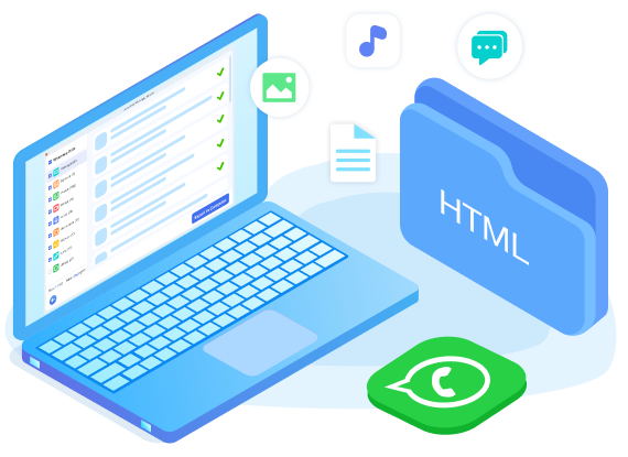 Preview and Export WhatsApp Backup to Computer